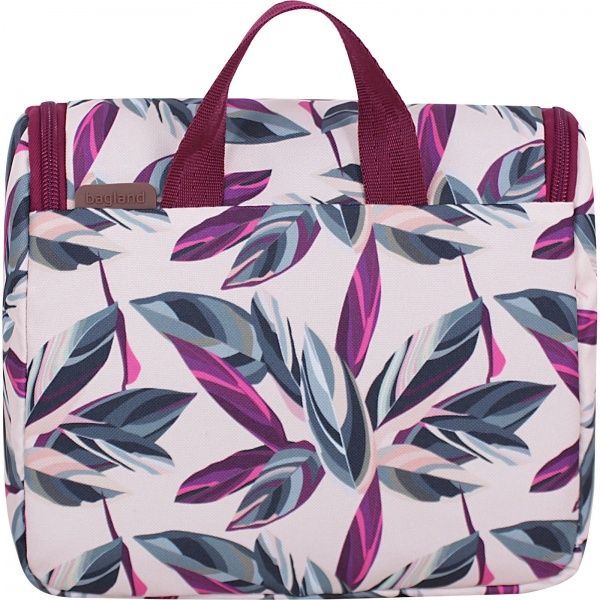 Косметичка Bagland Рожевий лист сублімація 792 мульті 00739664 