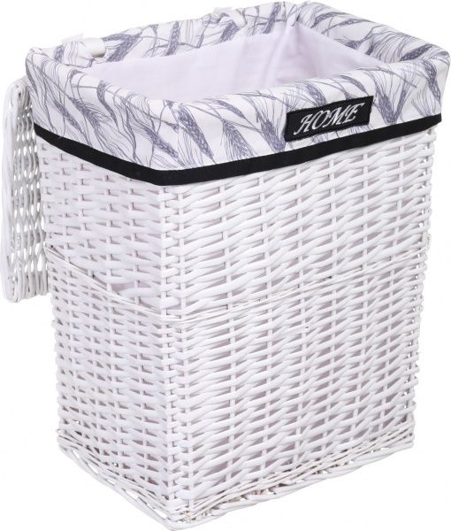 Кошик плетений Tony Bridge Basket з текстилем 37х27х48 см HQN20-2AB-2 