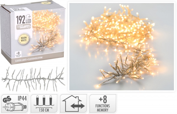 Гирлянда AX9502600 светодиодная (LED) 192 ламп 4,4 м 