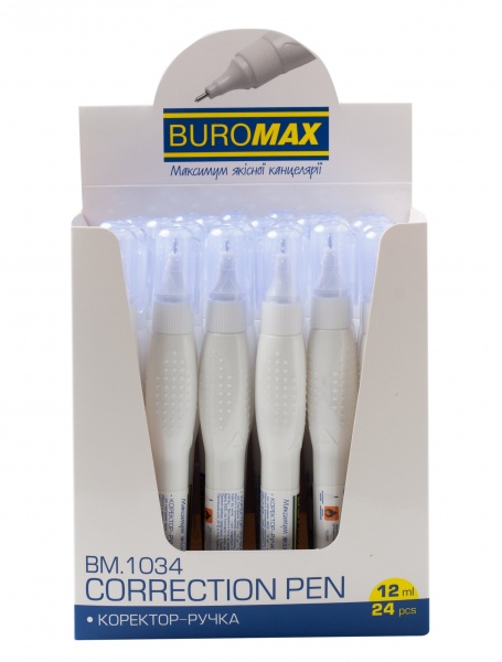 Коректор-ручка Buromax 12 мл BM.1034