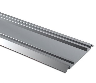 Профіль Braz Line меблевий алюмінієвий 61х7 анод срібло 1,2 м