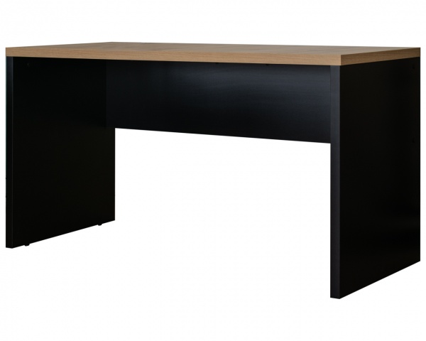 Стол письменный DC Лаціо міні 1380*590*750 дуб тахо/чорний 