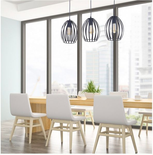 Подвес TK Lighting Liza 2677 1x60 Вт E27 черный 