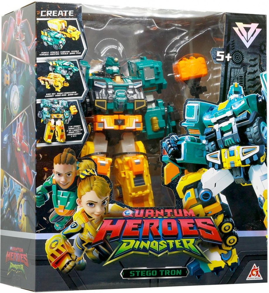 Игровой набор DINOSTER с роботом-трансформером Стего Трон EU580804