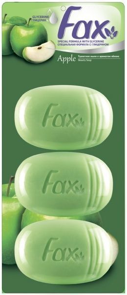 Мыло Fax Яблоко 345 г 3 шт./уп.