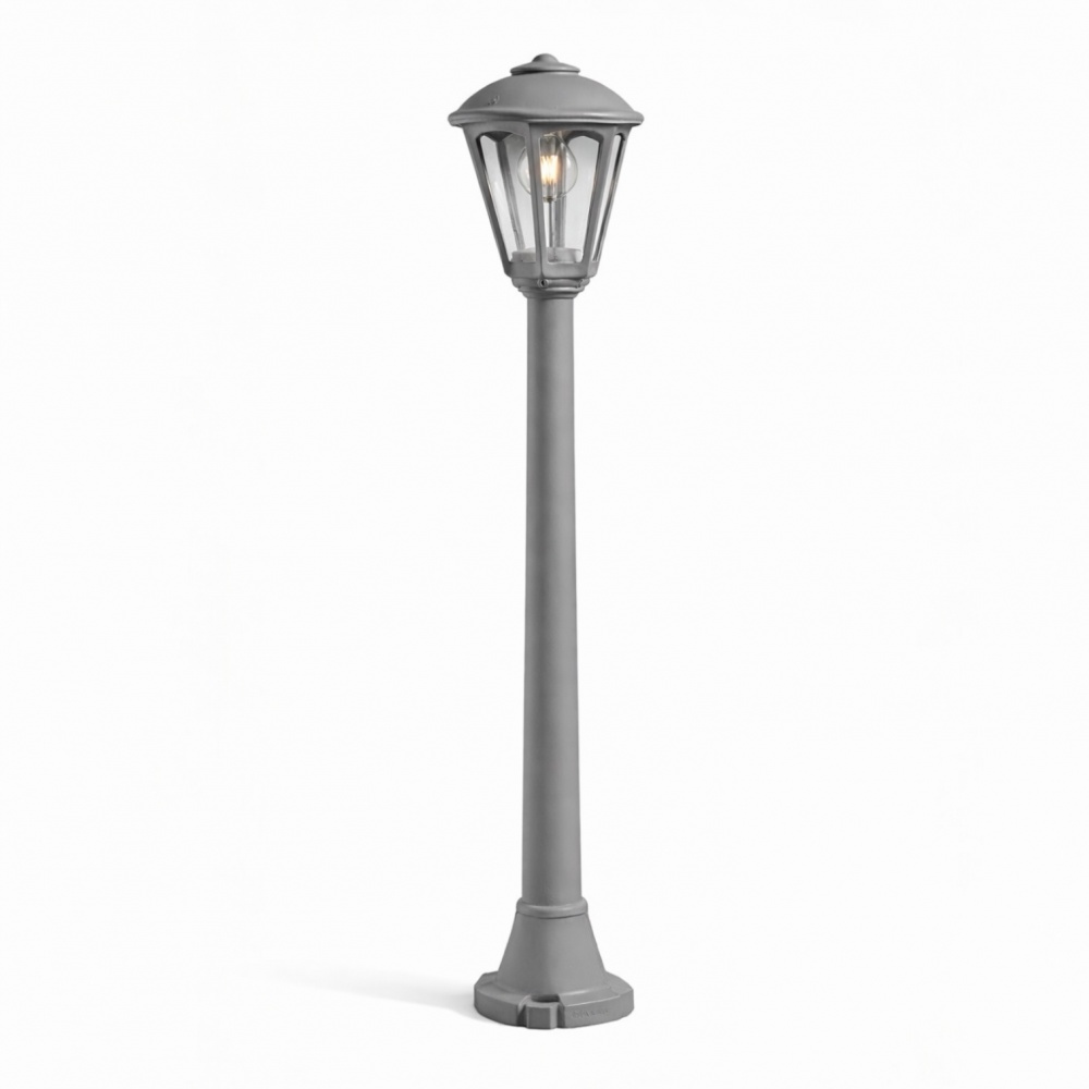 Светильник уличный напольный FUMAGALLI GIAFFA/GIAMPY E27 12 Вт IP55 серый