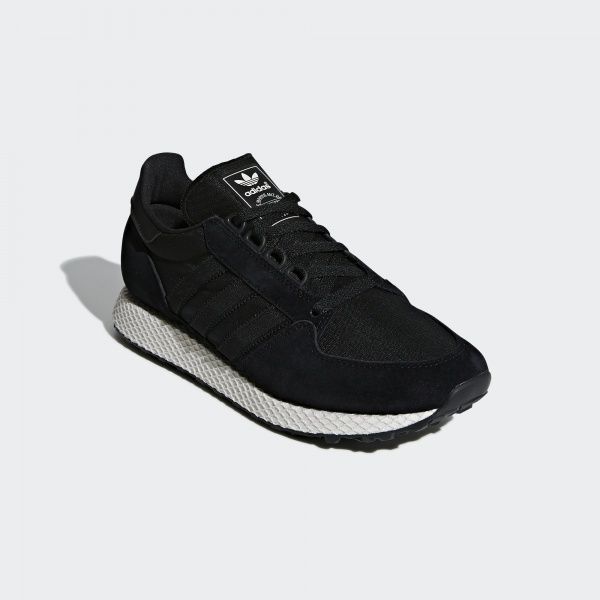 Кроссовки Adidas Forest Grove B37960 р.10,5 черный