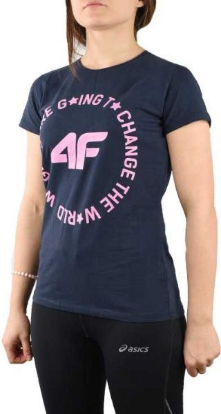 Футболка 4F HJL20-JTSD013B 152 темно-синий