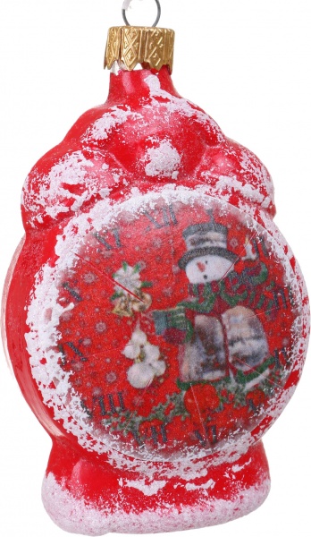 Декорация новогодняя Формовая игрушка в ассортименте 9 см 