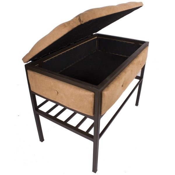 Банкетка Метал Арт Ріно бежевий 