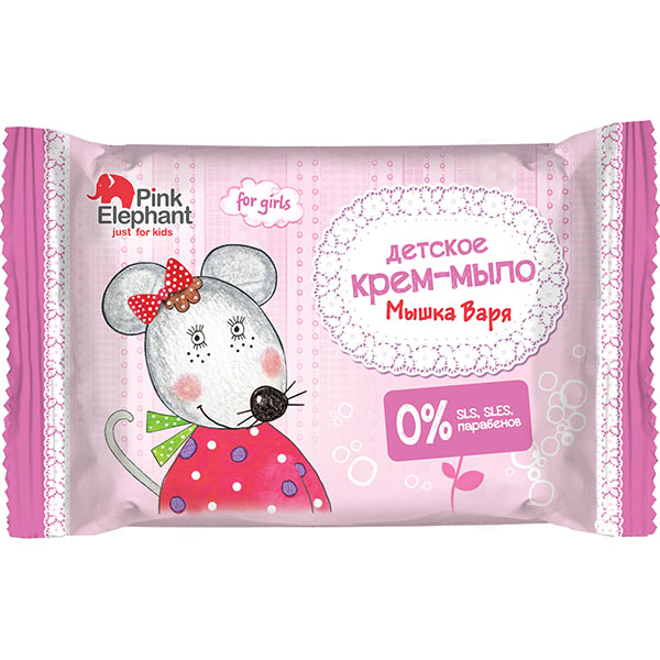 Мило дитяче Pink Elephant Мишка Варя 70 г