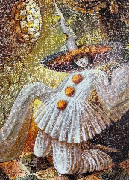 Репродукция Арлекин 35x50 см Арт Фемелі 