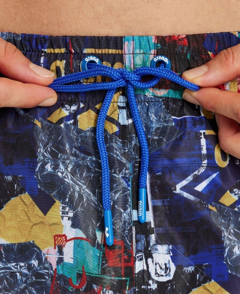 Шорти Arena ICONS BEACH BOXER 005101-880 р. M різнокольоровий