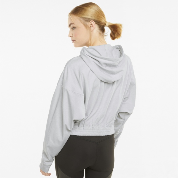 Джемпер Puma TRAIN CLOUDSPUN FZ HOODIE NIMBUS CLOUD H 52105572 р. M сірий