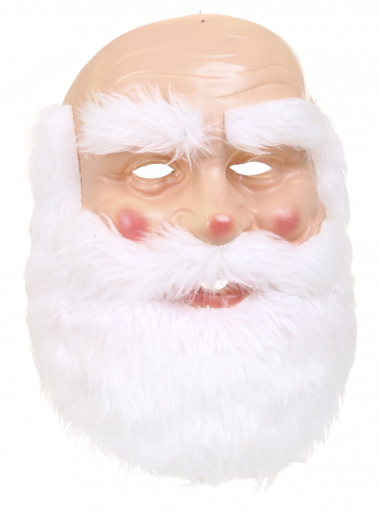 Маска Санта Клаус 30х24 см