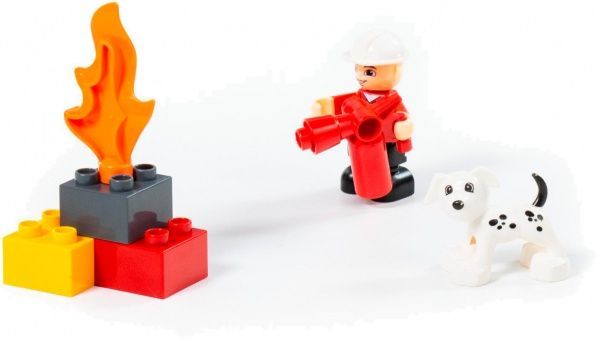 Конструктор строительный Полесье Пожарная станция 77523