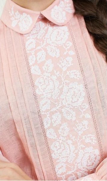 Блуза Едельвіка для дівчинки 258-16/00 р.128-134 рожевий 