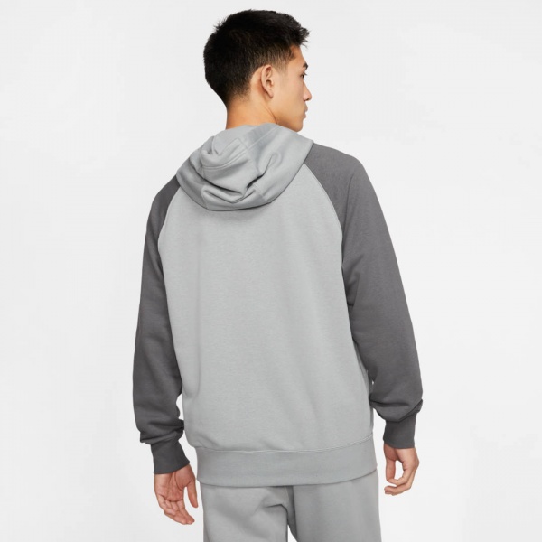 Джемпер Nike M NSW SWOOSH HOODIE PO FT CJ4863-073 р. L сірий