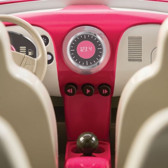 Машинка Lori белая LO37002Z