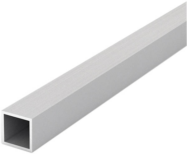 Труба профільна квадратна алюміній АЛЮПРО анодована 25x25x2x2000мм