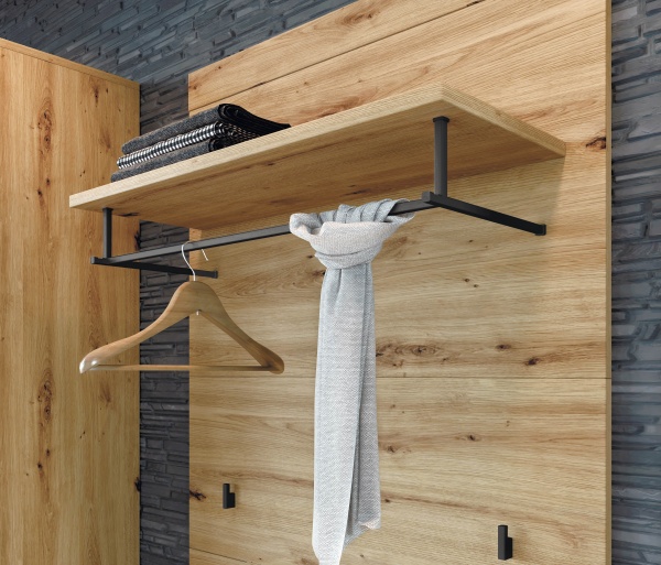 Вешалка с крючками SOKME Фокус дуб артизан 