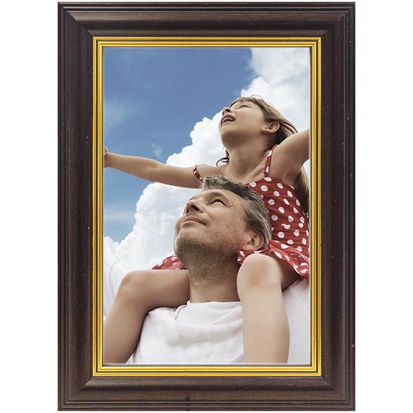 Фоторамка Foil 10x15 см коричнева