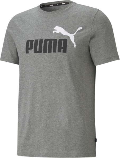 Футболка Puma ESS+ 2 Col Logo Tee 58675903 р.M сірий
