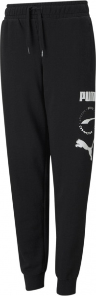 Штани Puma Alpha Sweatpants TR cl B 58589501 р. 140 чорний