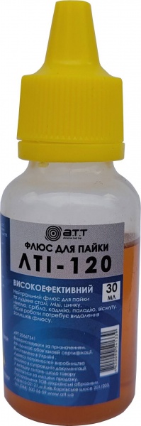 Флюс A.T.T. для пайки ЛТИ-120 30 мл 8164011