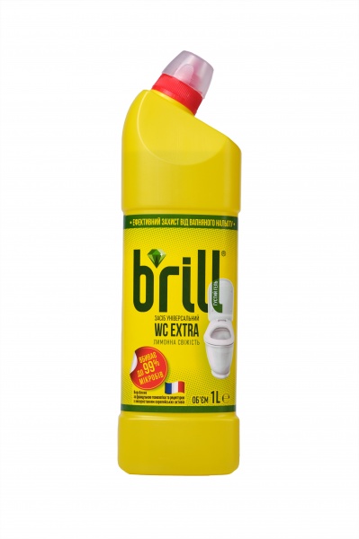 Средство для чистки Brill WC Экстра Лимонная свежесть 1 л 