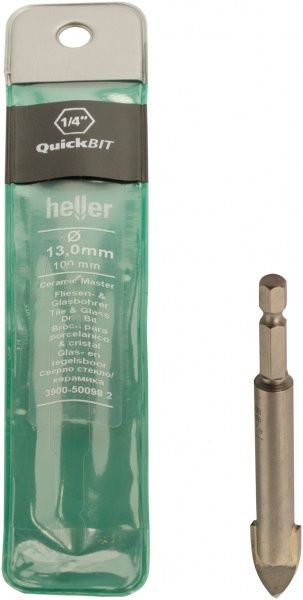 Сверло по плитке Heller 13x100 мм 50098-1