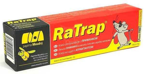 Клей нетоксичний від гризунів та шкідливих комах RaTrap 135 г