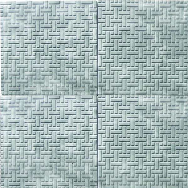 Тротуарная плитка Гранплит Циновка 380х380х35 мм