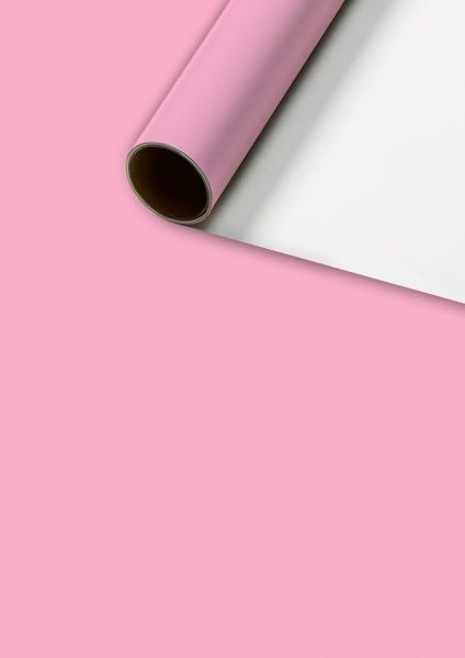 Бумага для упаковки STEWO Uni Plain rose 70x200 см 