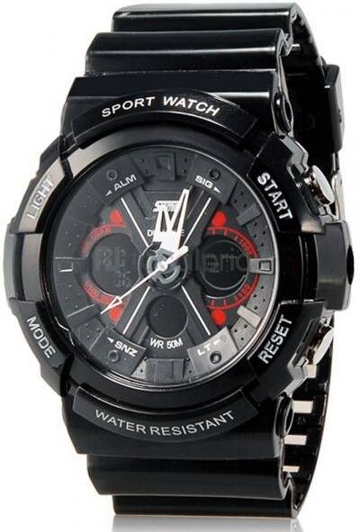 Наручний годинник Skmei 0966 Black BOX (0966BOXBK)
