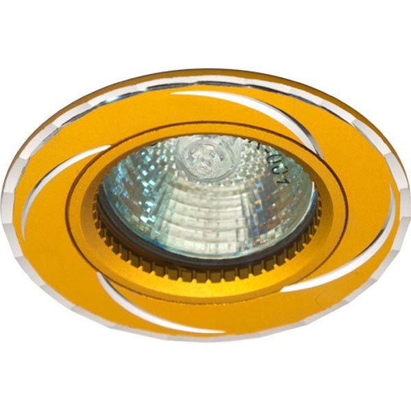 Светильник точечный Feron MR16 GS-M361 GU5.3 золото 