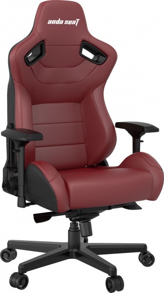 Крісло Anda Seat Kaiser 2 Black/Maroon Size XL (AD12XL-02-AB-PV/C-A05) червоний 