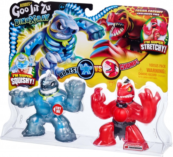 Іграшка-розтяжка GooJitZu Діно Треш проти Верапза S4 41192 