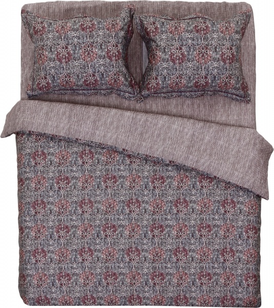 Комплект постільної білизни Folon 2 червоний Lameirinho 