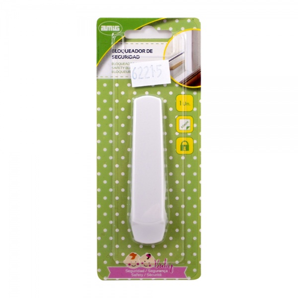 Замок обмежувач віконний Amig CS511 білий