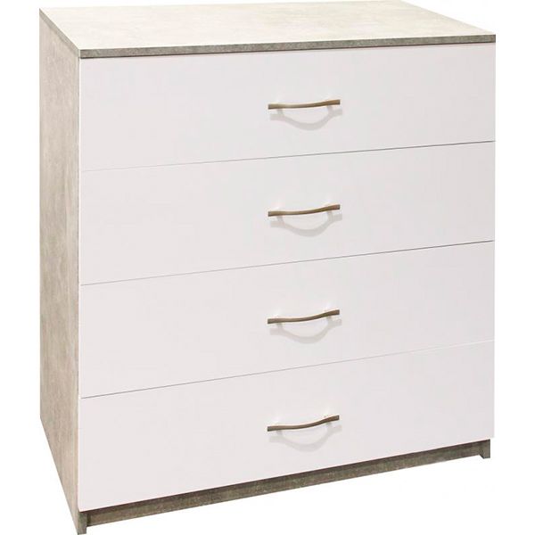 Комод Дечин нимфея альба/бетон/нимфея альбабетон 