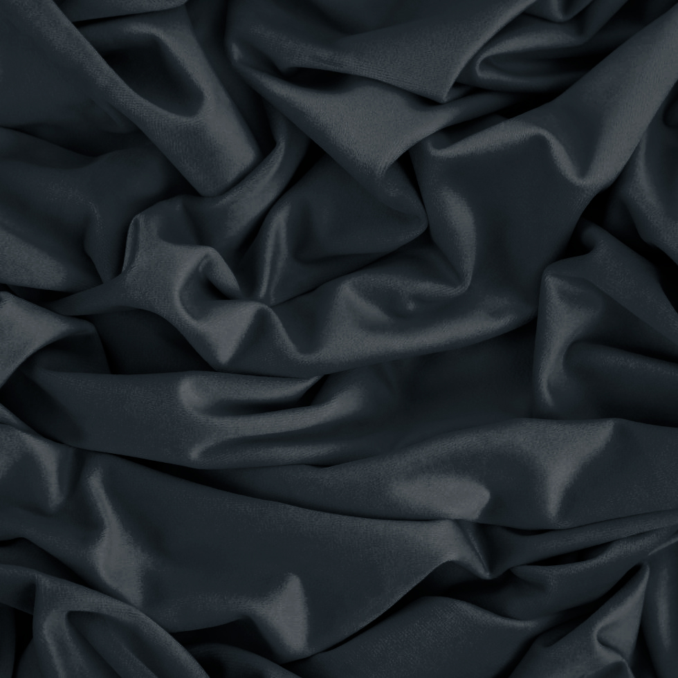 Штора VELOUR 275х150 синьо-сірий La Nuit