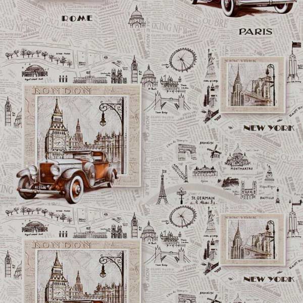 Славянские обои Expromt В49 Ретро 893-02 0.53х10.05 м