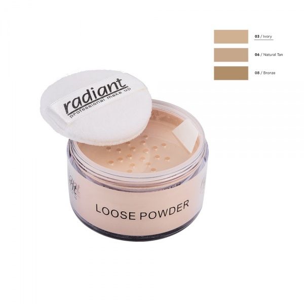 Пудра для лица Radiant Loose Powder 03 Ivory 28 г