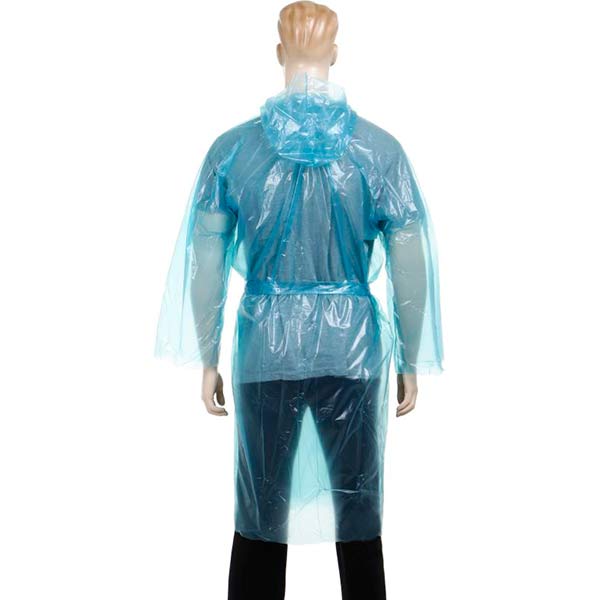 Плащ от дождя Эконом с поясом р. XL