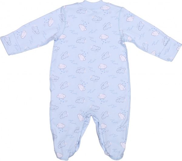 Комбінезон для хлопчика Bembi КБ4 р.56 блакитний із малюнком 