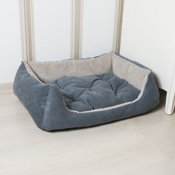 Лежак FX home Armando Grey сірий 45х37х15 см