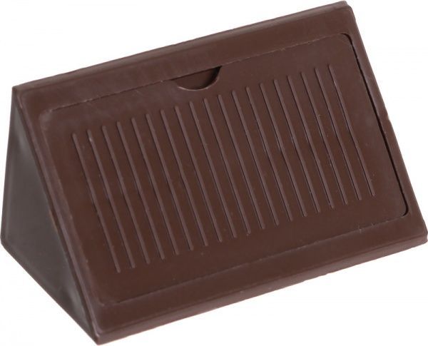 Уголок монтажный 13 двойной серый 10 шт орех