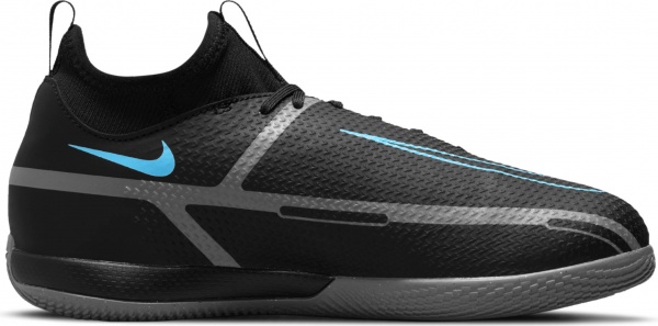 Футзальная обувь Nike Jr. Phantom GT2 Academy Dynamic Fit IC DC0815-004 р.US 5,5Y черный
