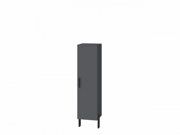 Пенал для ванной комнаты ЮВЕНТА Manhattan MhP-120 серый